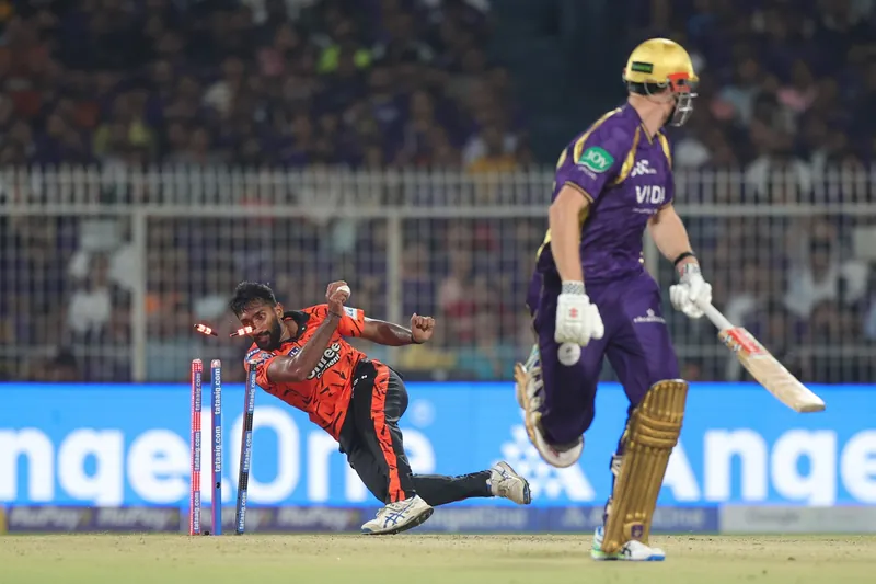 Glenn Maxwell batting for Kolkata Knight Riders in IPL match