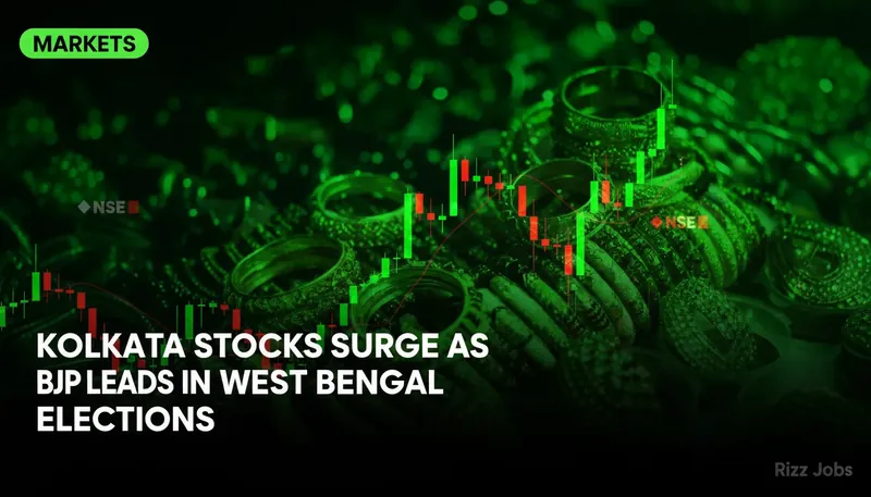 Kolkata Stocks Surge as BJP Leads in West Bengal Elections — Rizz Jobs