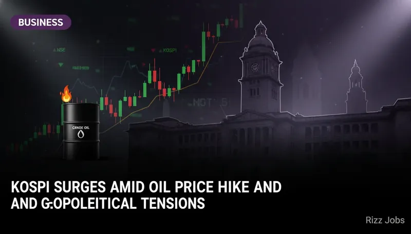 Kospi Surges Amid Oil Price Hike and Geopolitical Tensions — Rizz Jobs