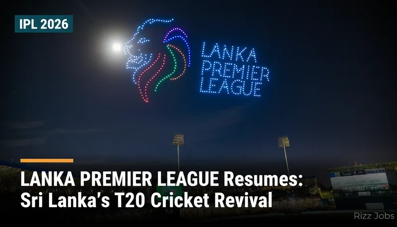 Lanka Premier League Resumes: Sri Lanka's T20 Cricket Revival — Rizz Jobs