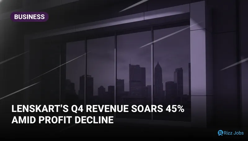 Lenskart's Q4 Revenue Soars 45% Amid Profit Decline — Rizz Jobs