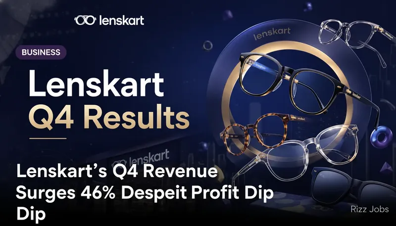 Lenskart's Q4 Revenue Surges 46% Despite Profit Dip — Rizz Jobs