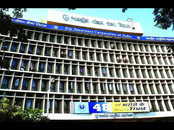 Life Insurance Corporation of India building with logo