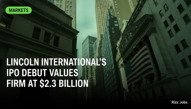 Lincoln International's IPO Debut Values Firm at $2.3 Billion — Rizz Jobs
