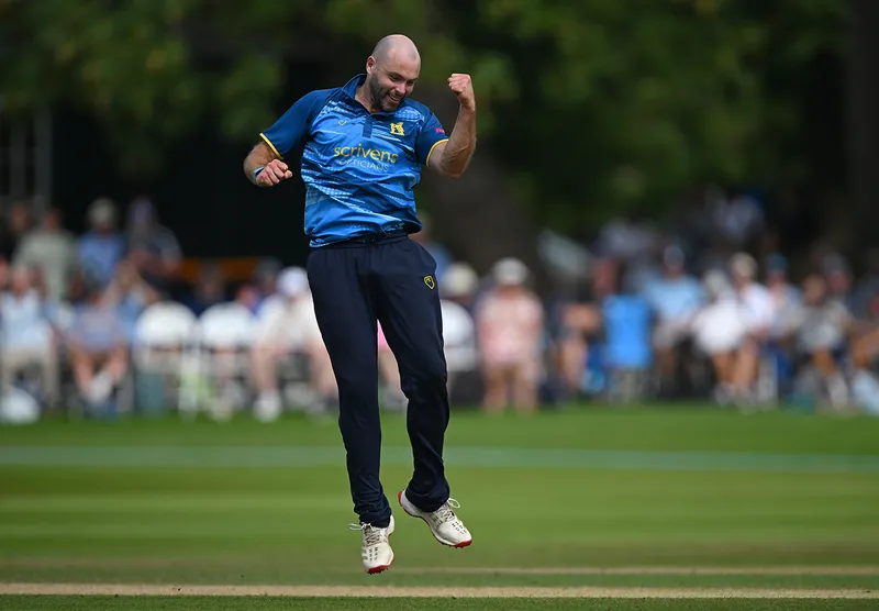 Cricket match between Kent and Surrey