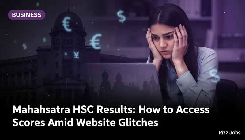 Maharashtra HSC Results: How to Access Scores Amid Website Glitches — Rizz Jobs