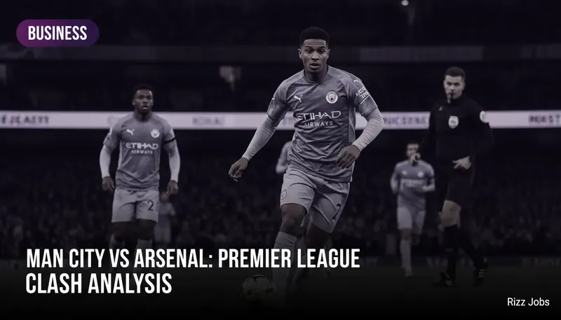 Man City vs Arsenal: Premier League Clash Analysis — Rizz Jobs
