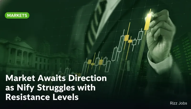 Market Awaits Direction as Nifty Struggles with Resistance Levels — Rizz Jobs