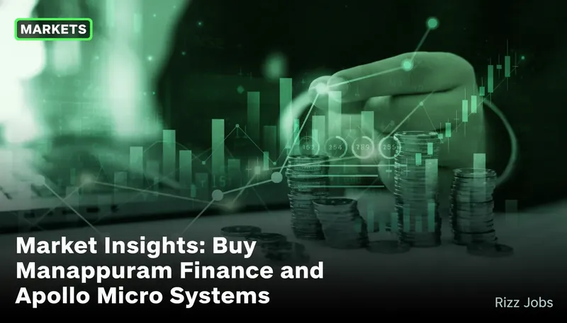 Market Insights: Buy Manappuram Finance and Apollo Micro Systems — Rizz Jobs