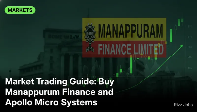 Market Trading Guide: Buy Manappuram Finance and Apollo Micro Systems — Rizz Jobs