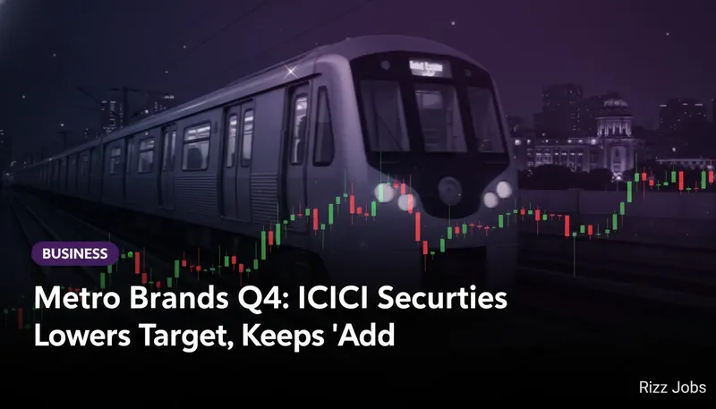 Metro Brands Q4: ICICI Securities Lowers Target, Keeps 'Add' — Rizz Jobs