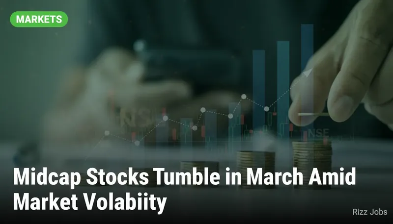 Midcap Stocks Tumble in March Amid Market Volatility — Rizz Jobs