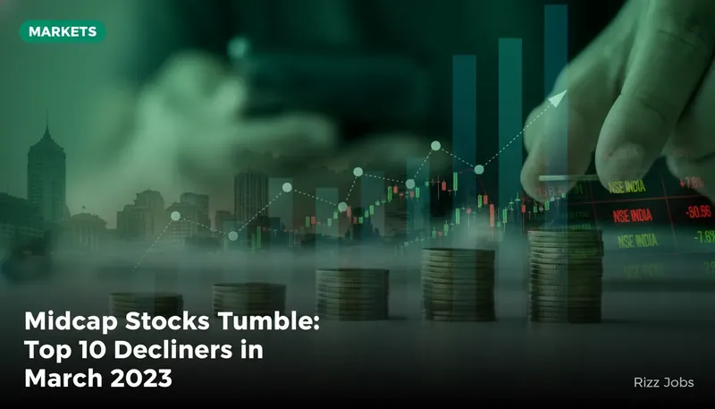 Midcap Stocks Tumble: Top 10 Decliners in March 2023 — Rizz Jobs