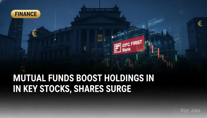 Mutual Funds Boost Holdings in Key Stocks, Shares Surge — Rizz Jobs
