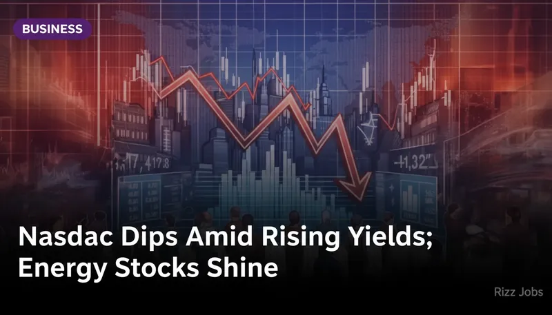 Nasdaq Dips Amid Rising Yields; Energy Stocks Shine — Rizz Jobs
