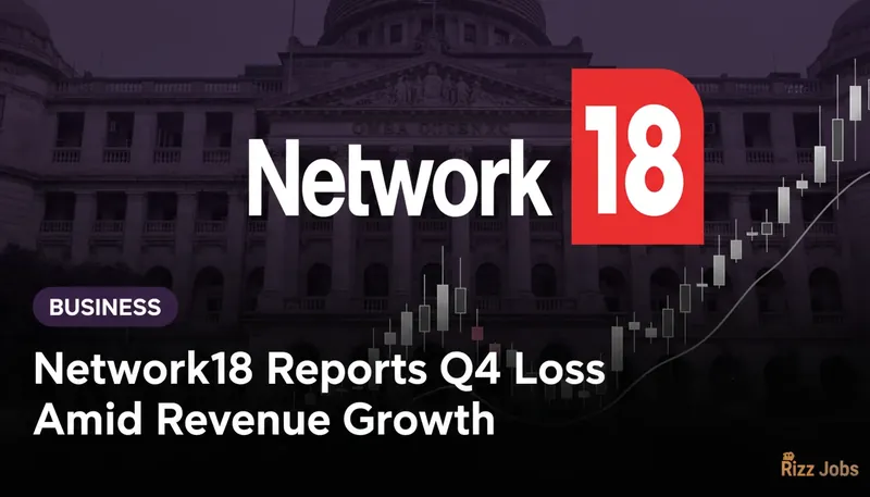 Network18 Reports Q4 Loss Amid Revenue Growth — Rizz Jobs