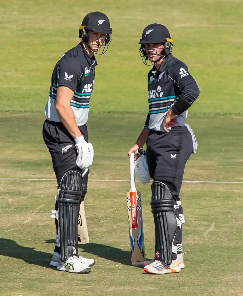 New Zealand A cricket team in action during a match