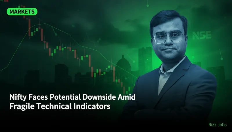 Nifty Faces Potential Downside Amid Fragile Technical Indicators — Rizz Jobs