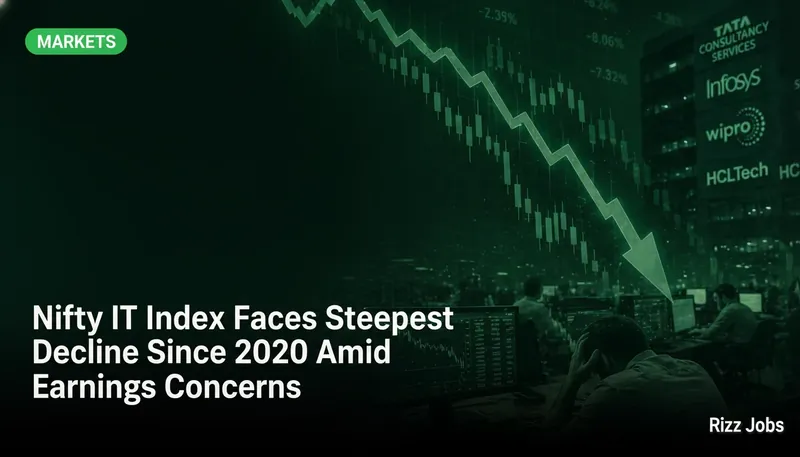 Nifty IT Index Faces Steepest Decline Since 2020 Amid Earnings Concerns — Rizz Jobs