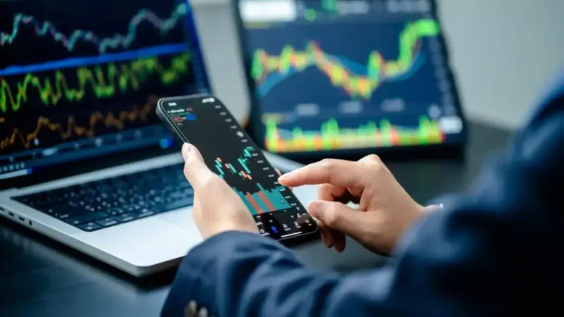 Nifty index chart showing market trends