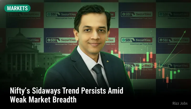 Nifty's Sideways Trend Persists Amid Weak Market Breadth — Rizz Jobs