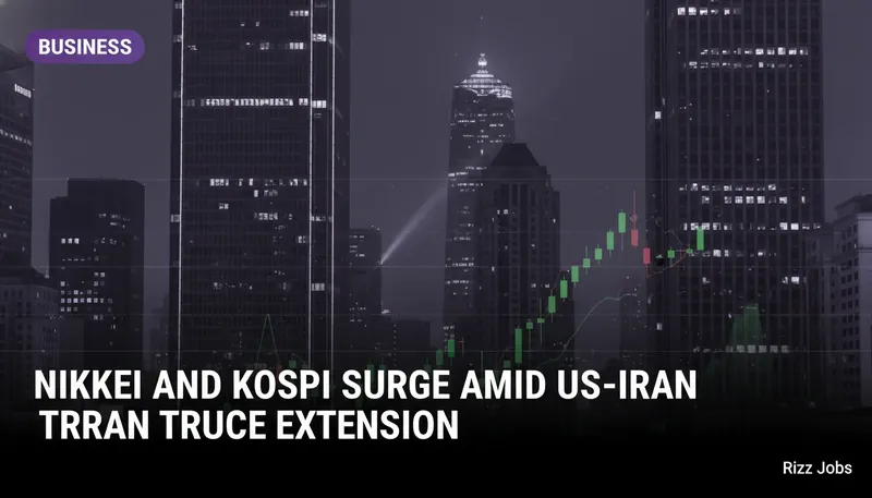 Nikkei and Kospi Surge Amid US-Iran Truce Extension — Rizz Jobs