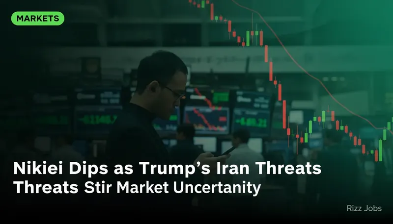 Nikkei Dips as Trump's Iran Threats Stir Market Uncertainty — Rizz Jobs
