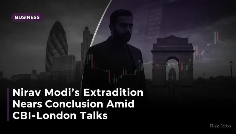 Nirav Modi's Extradition Nears Conclusion Amid CBI-London Talks — Rizz Jobs