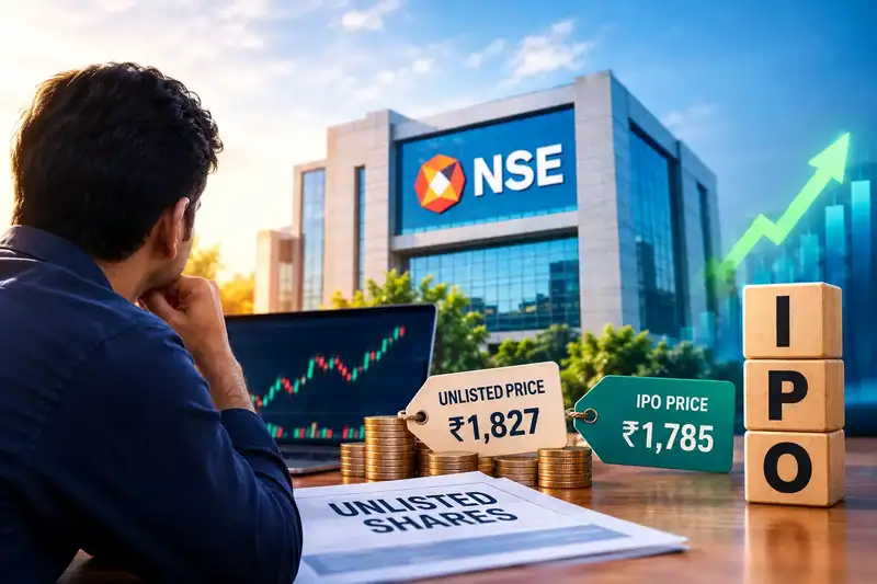 National Stock Exchange building in India