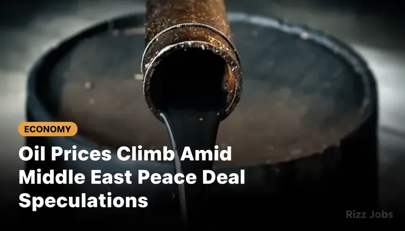 Oil Prices Climb Amid Middle East Peace Deal Speculations — Rizz Jobs