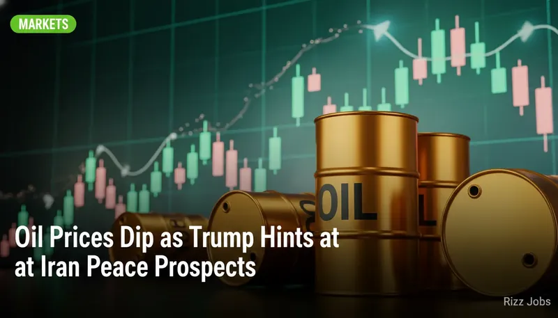 Oil Prices Dip as Trump Hints at Iran Peace Prospects — Rizz Jobs