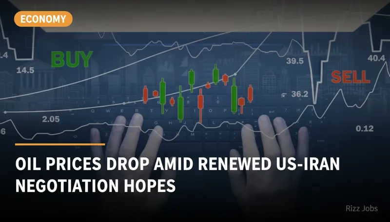 Oil Prices Drop Amid Renewed US-Iran Negotiation Hopes — Rizz Jobs