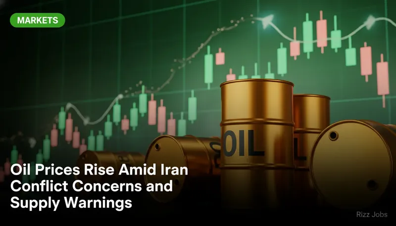 Oil Prices Rise Amid Iran Conflict Concerns and Supply Warnings — Rizz Jobs