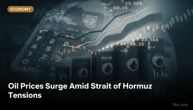 Oil Prices Surge Amid Strait of Hormuz Tensions — Rizz Jobs