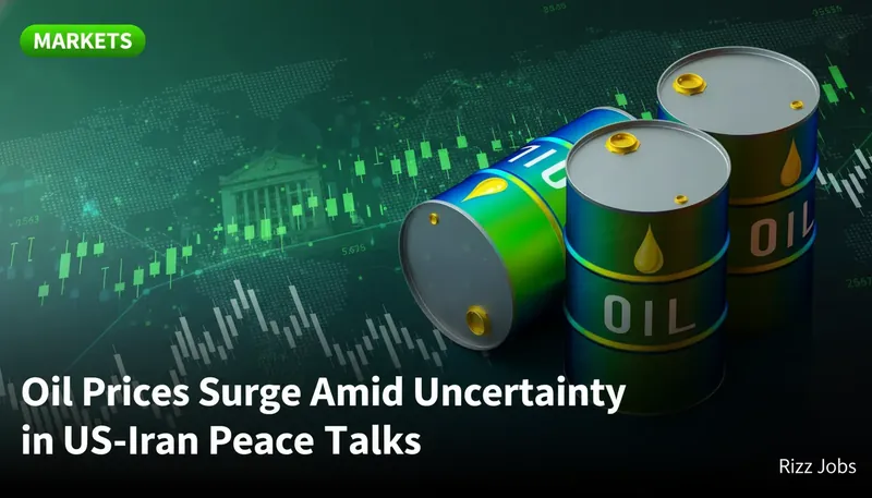 Oil Prices Surge Amid Uncertainty in US-Iran Peace Talks — Rizz Jobs