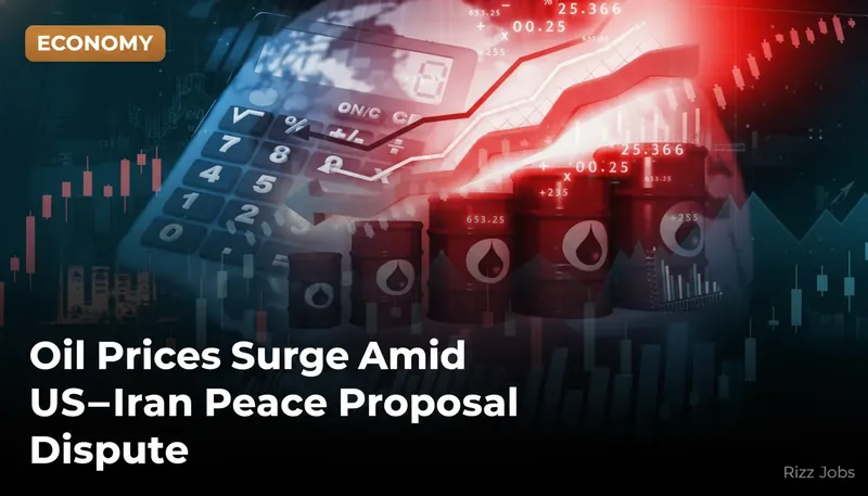 Oil Prices Surge Amid US-Iran Peace Proposal Dispute — Rizz Jobs