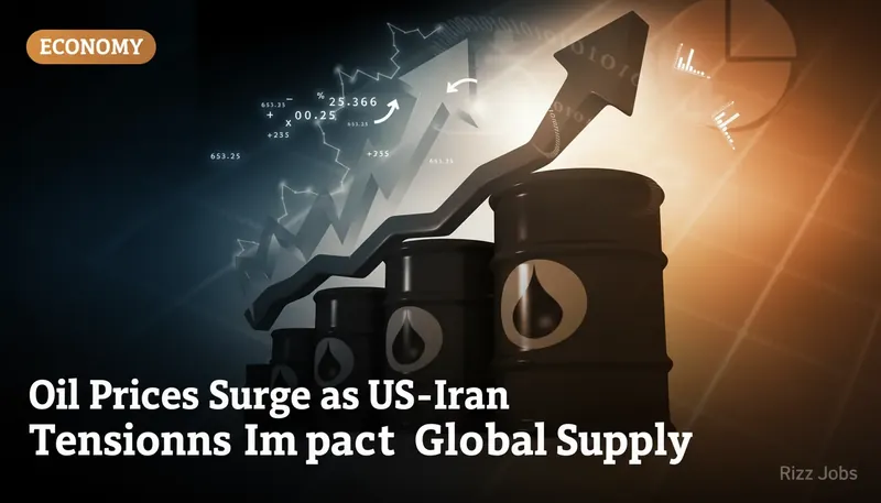 Oil Prices Surge as US-Iran Tensions Impact Global Supply — Rizz Jobs