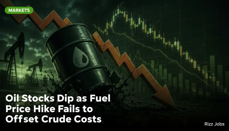 Oil Stocks Dip as Fuel Price Hike Fails to Offset Crude Costs — Rizz Jobs