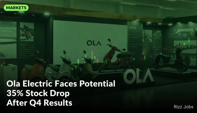 Ola Electric Faces Potential 35% Stock Drop After Q4 Results — Rizz Jobs