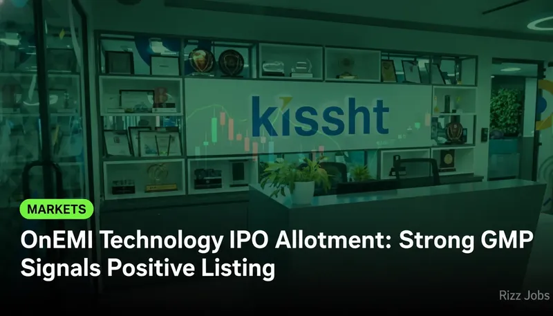 OnEMI Technology IPO Allotment: Strong GMP Signals Positive Listing — Rizz Jobs