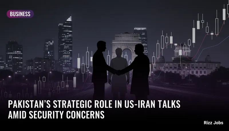 Pakistan's Strategic Role in US-Iran Talks Amid Security Concerns — Rizz Jobs