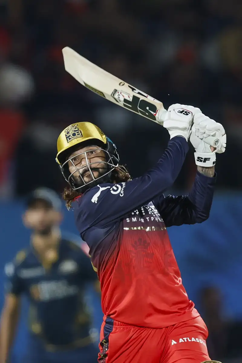 Rajat Patidar leading his team in an IPL match