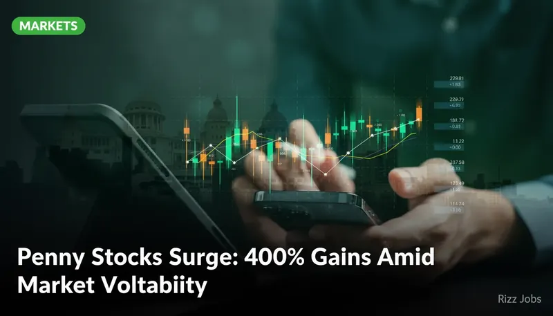 Penny Stocks Surge: 400% Gains Amid Market Volatility — Rizz Jobs