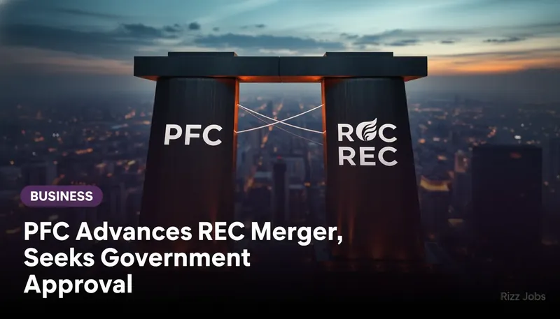 PFC Advances REC Merger, Seeks Government Approval — Rizz Jobs