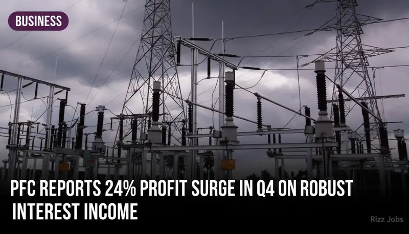 PFC Reports 24% Profit Surge in Q4 on Robust Interest Income — Rizz Jobs