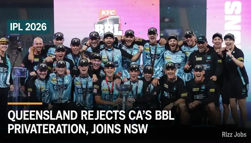 Queensland Rejects CA's BBL Privatisation, Joins NSW — Rizz Jobs