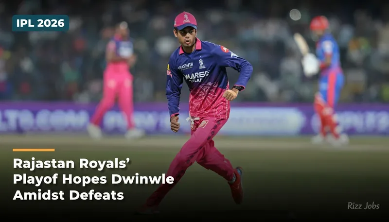 Rajasthan Royals' Playoff Hopes Dwindle Amidst Defeats — Rizz Jobs