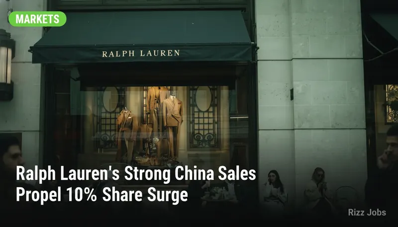 Ralph Lauren's Strong China Sales Propel 10% Share Surge — Rizz Jobs