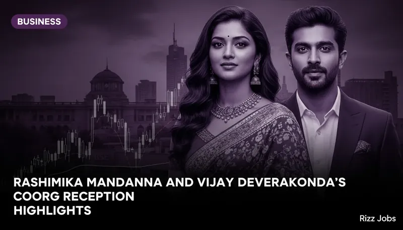 Rashmika Mandanna and Vijay Deverakonda's Coorg Reception Highlights — Rizz Jobs