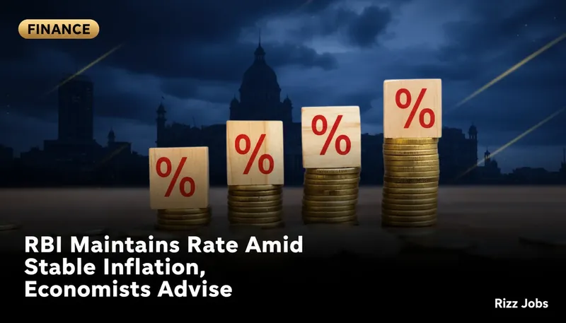RBI Maintains Rate Amid Stable Inflation, Economists Advise — Rizz Jobs